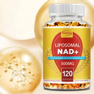 Liposomal NAD+ Capsules For Replenishing  Energy