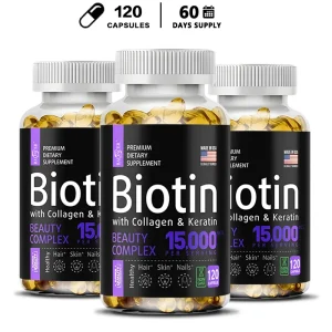 Biotin + Collagen + Keratin Supplement